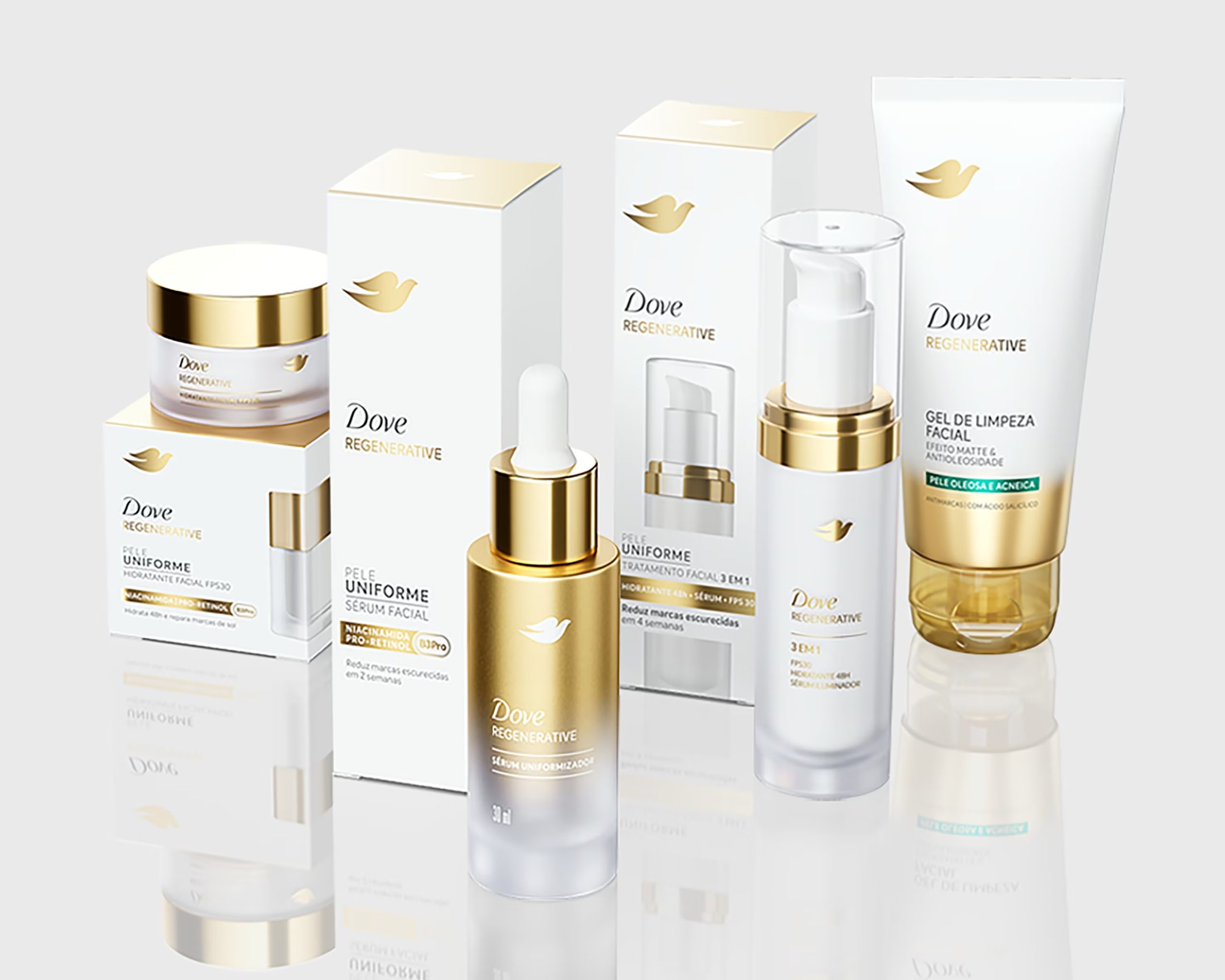 produtos Dove Regenerative