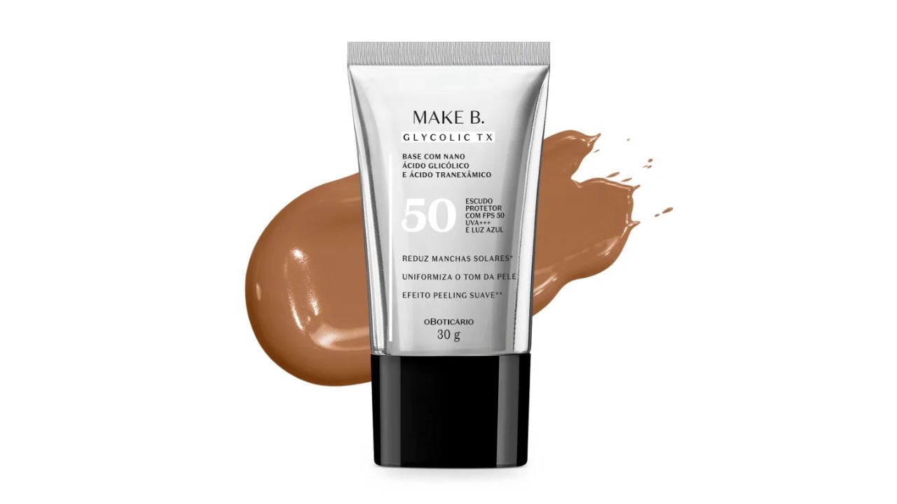 Base Líquida Make B. Glycolic TX - O Boticário