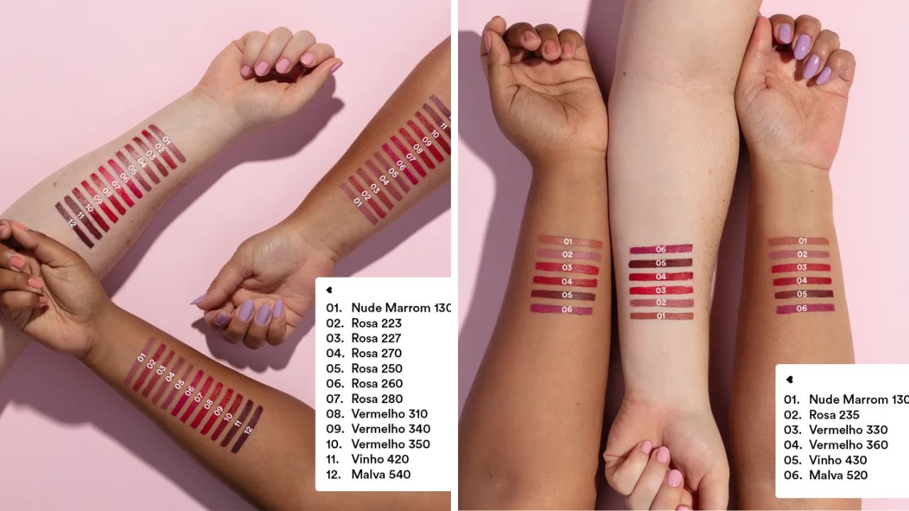 batons pop cremoso e mate quem disse berenice