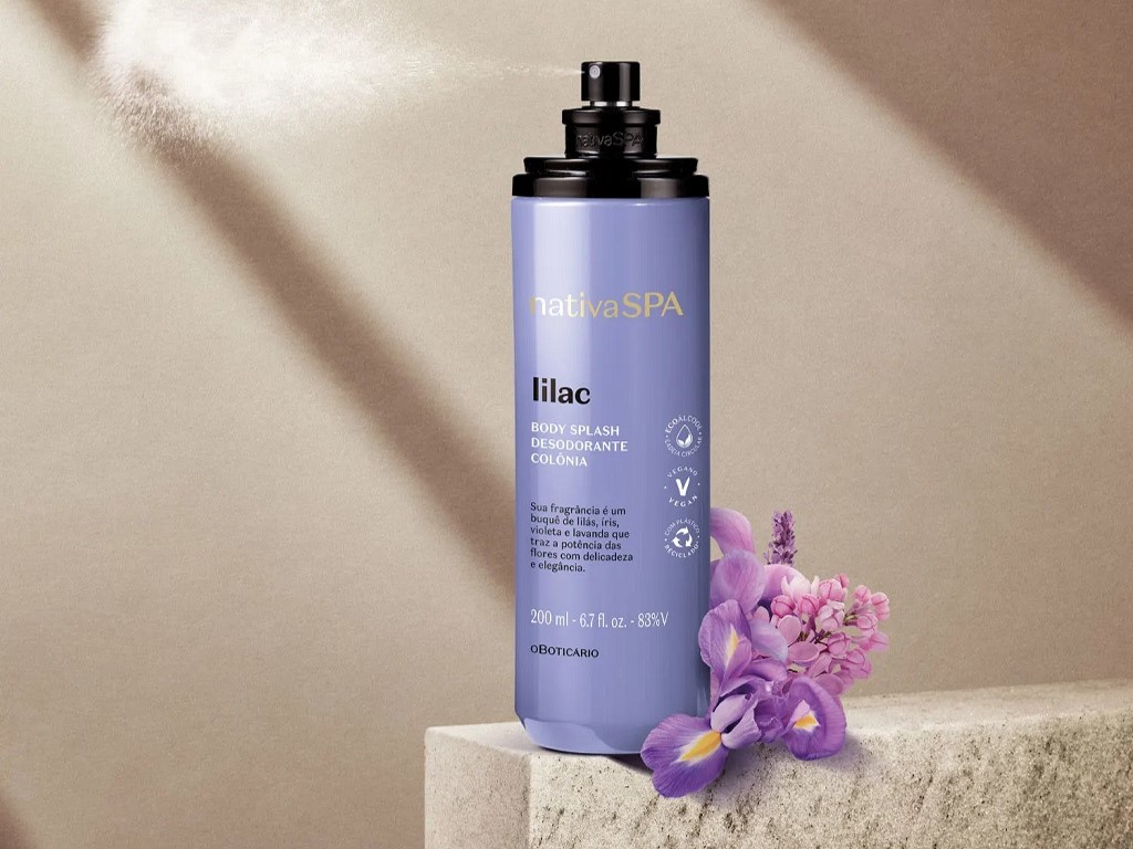 Nativa Spa Lilac Body Splash do Boticário
