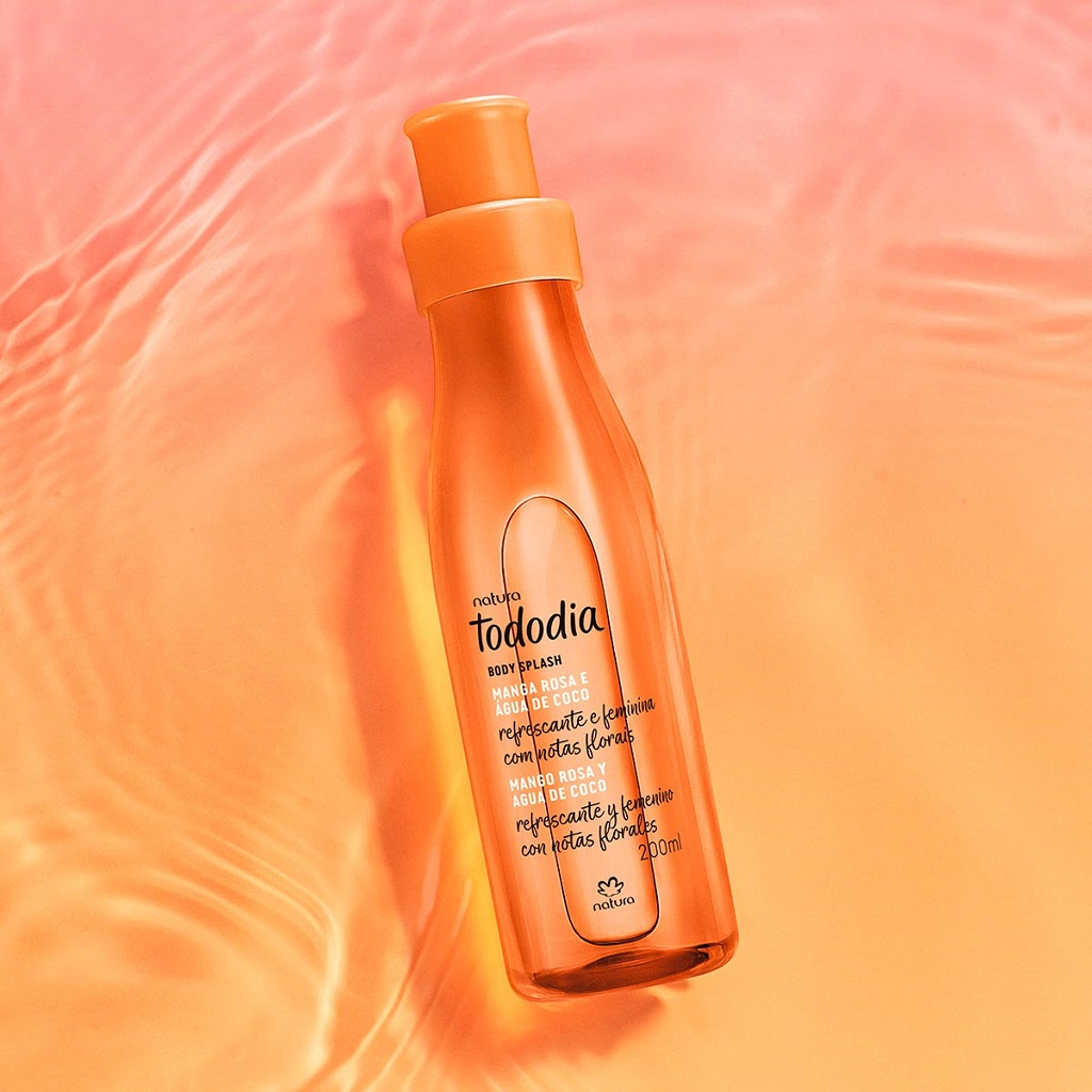 Natura Tododia Manga Rosa e Água de Coco Body Splash Desodorante Colônia