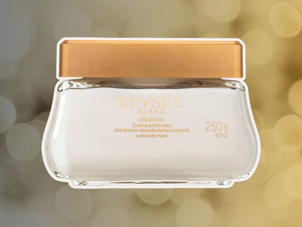 Creme Acetinado Hidratante Elysée Blanc do Boticário